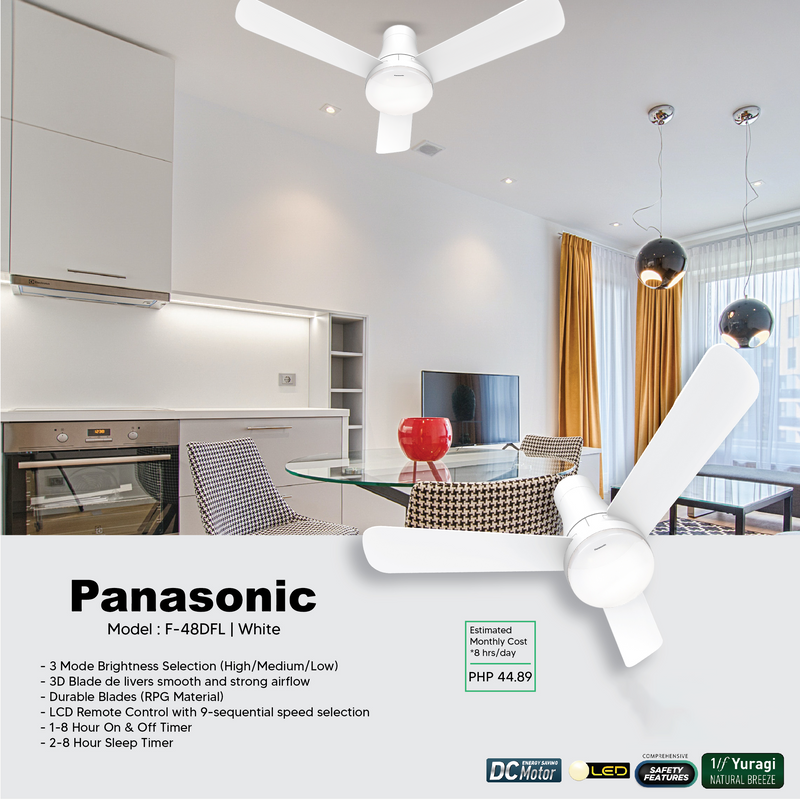 Panasonic Ceiling Fan F-48DFL