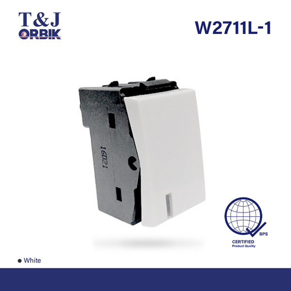 T&J ORBIK 1-Way Switch with LED Indicator