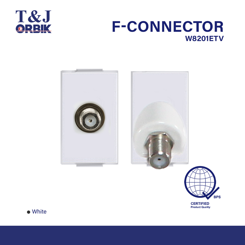 T&J ORBIK F-Connector Module Multimedia