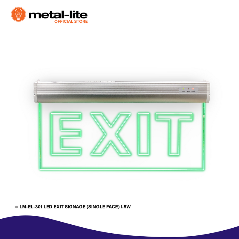 Led Exit Signage (Single Face) 1.5W