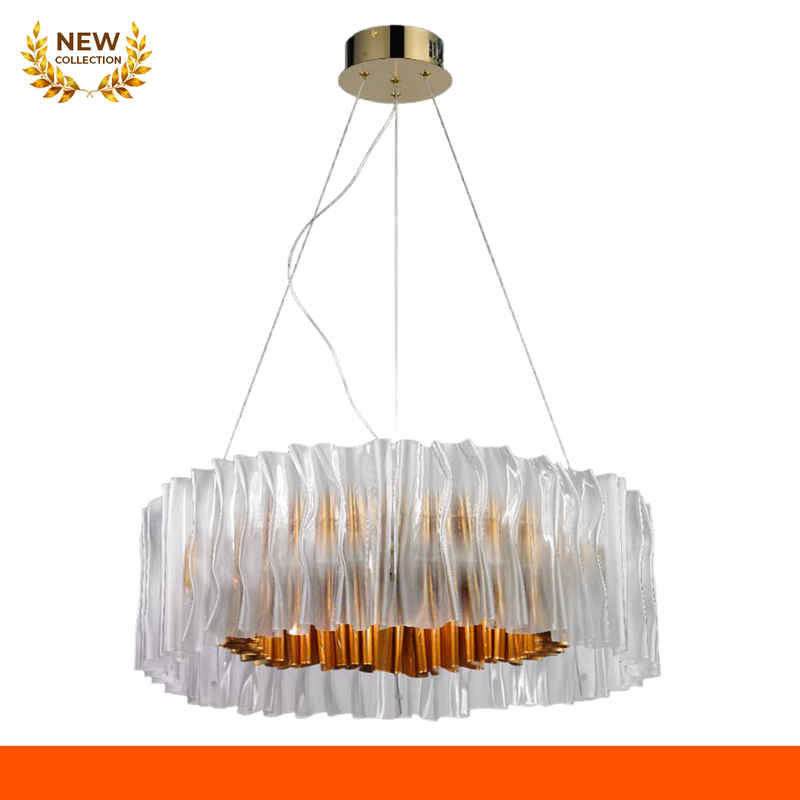 Drake Gold Led Pendant Lamp